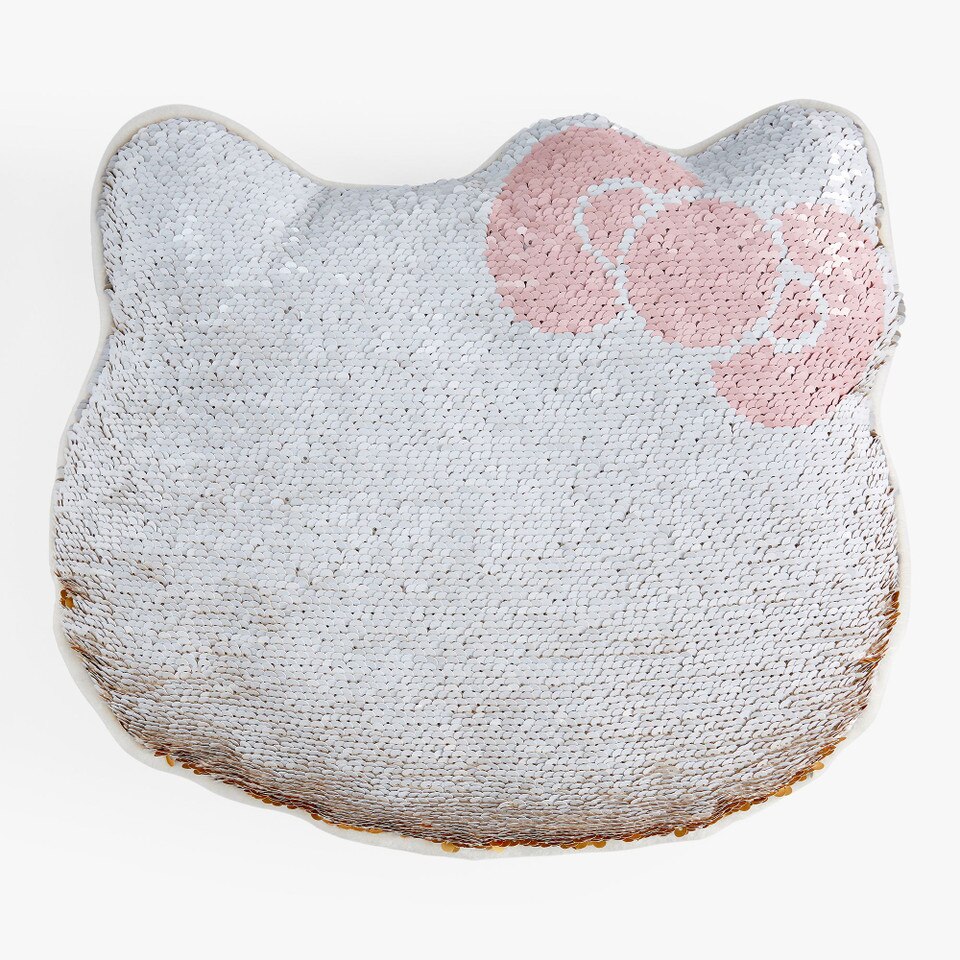 Hello Kitty® Reversible/Flip Sequin Cushion